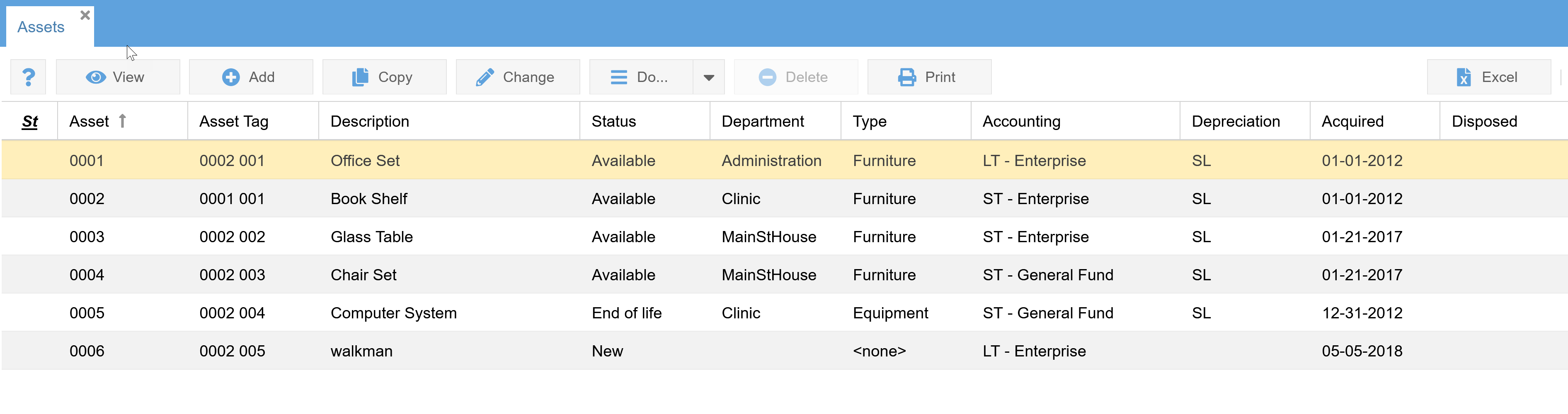 online fixed assets for nonprofits and government